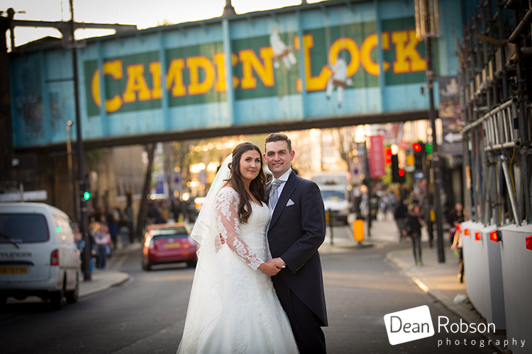 Camden Lock Holiday Inn Wedding Photography